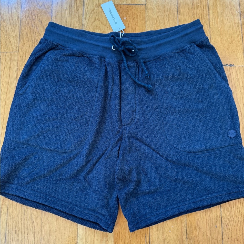 brand new outerknown sweatshorts sz m